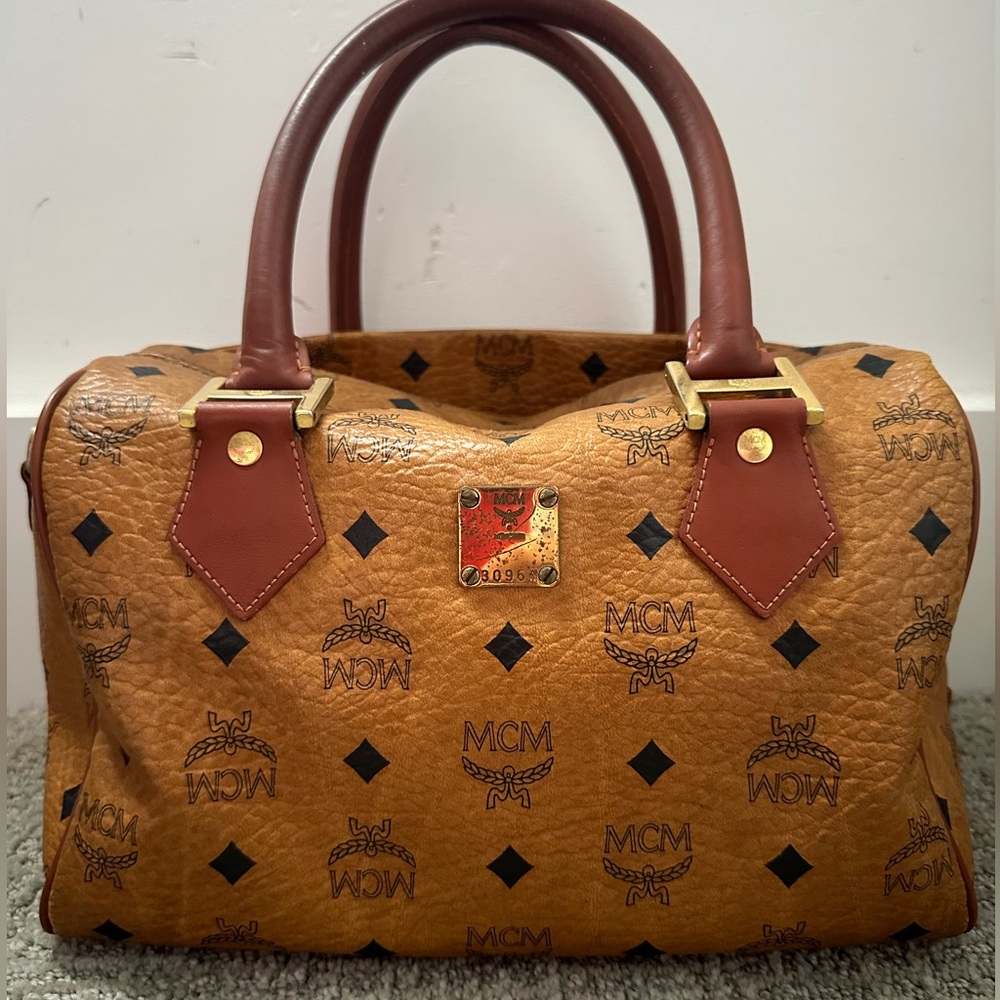 MCM BOSTON BAG